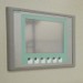 Panel HMI Siemens modelo KTP-600 de 6” aplicado en la renovación del tablero eléctrico de un secador de alimentos.